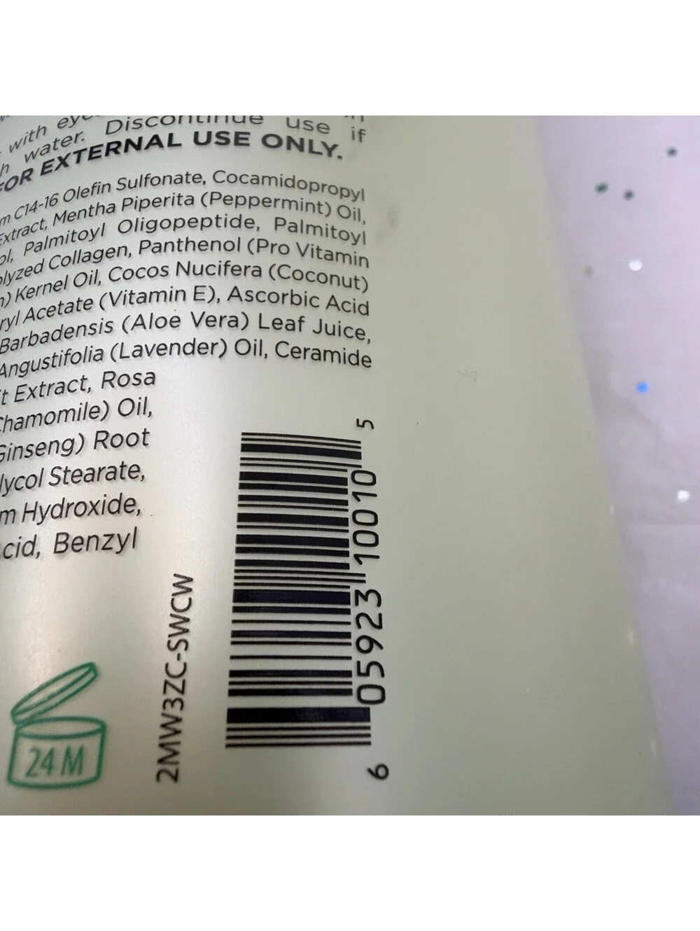 Bath Lounge Watermelon & Fresh Mint Body Wash Bubble Bath 32 fl oz New 2-in-1